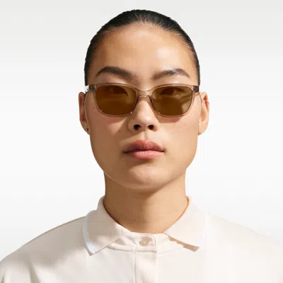 Nike Women's Flash Polarized Sunglasses In Transparent