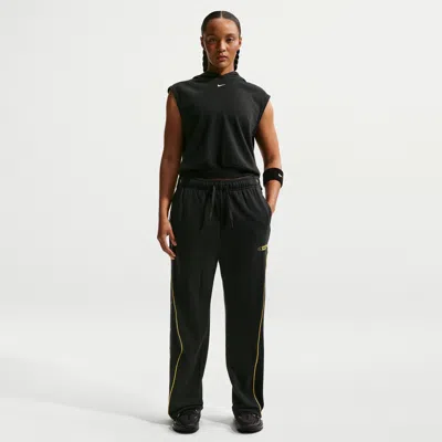 Nike Women's Fleece Tearaway Pants In Black