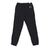 Nike Women's Fleece Tracksuit Pants Sportswear Air Fleece Mid-rise Joggers Black/black/white In Black