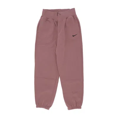 Nike Women's Fleece Tracksuit Pants W Sportswear Phoenix Fleece High - Waisted Oversized Pant Smokey Mauv