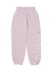Nike Women's Fleece Tracksuit Pants W Sportswear Phoenix Fleece Oversized Logo Pant Platinum Violet/smoke