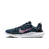 Nike Women's Flex Experience Run 12 Road Running Sneakers From Finish Line In Navy,plum Dust