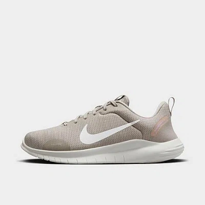 Nike Women's Flex Experience Run 12 Running Shoes (extra Wide Width 2e) In Light Iron Ore/metallic Gold Grain/lilac Bloom/white