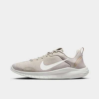 Nike Women's Flex Experience Run 12 Running Shoes In Light Iron Ore/metallic Gold Grain/lilac Bloom/white