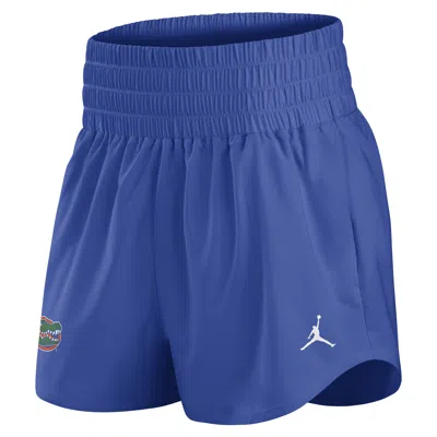 Nike Women's Florida Primary Logo One Jordan Brand Dri-fit College Shorts In Gray