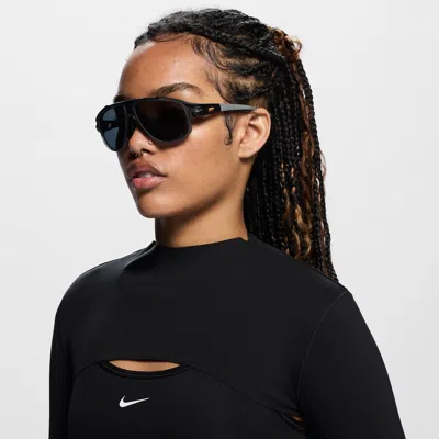 Nike Women's Flyfree Infinity Sunglasses In Black