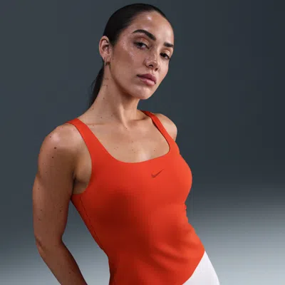 Nike Women's Form Tank Top In Orange