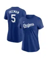 Nike Royal Los Angeles Dodgers Wordmark T-shirt In Royal