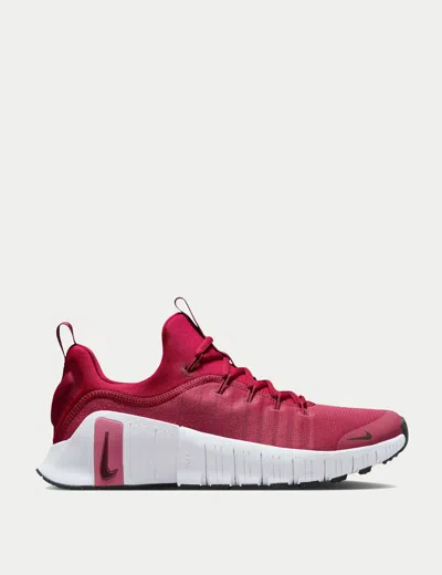 Nike Women's Free Metcon 6 Shoes In Burgundy