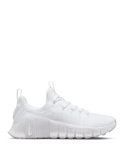 Nike Free Metcon 6 Mesh Sneakers In White