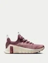Nike Free Metcon 6 Mesh Sneakers In Pink
