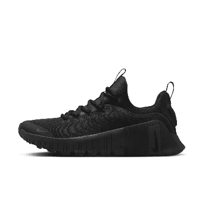 Nike Free Metcon 6 Training Shoe In Black/anthracite