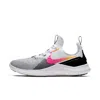 Nike Women's Free Tr 8 Workout Shoes In Black,laser Fuchsia