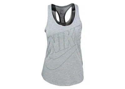 Pre-owned Nike Women's Futura Oversized Tank In Gray