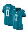 Nike Women's Gabe Davis Teal Jacksonville Jaguars Team Game Player Jersey