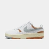 Nike White & Green Gamma Force Sneakers In White/light Pumice/flax/coconut Milk 