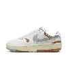 Nike White & Green Gamma Force Sneakers In White/light Pumice/flax/coconut Milk 