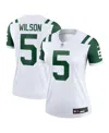 Nike Women's Garrett Wilson Classic Alternate White New York Jets Alternate Legend Player Performance Top In White