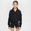 Nike Kids' Women's Girls' Dri-fit Lightweight Jacket In Black
