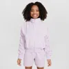 Nike Kids' Women's Girls' Dri-fit Lightweight Jacket In Doll/white
