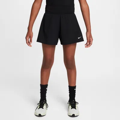 Nike Kids' Women's Girls' Dri-fit Shorts In Black/white