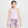 Nike Kids' Women's Girls' High-neck Tank Top In Purple