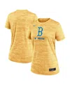 Nike Boston Red Sox Authentic Collection City Connect Velocity  Women's Dri-fit Mlb T-shirt