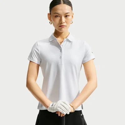 Nike Women's Golf Club Dri-fit Uv Short-sleeve Golf Polo In Animal Print