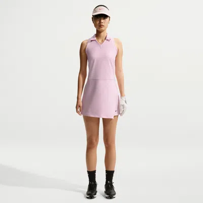 Nike Women's Golf Club Unlined Dri-fit Golf Dress In Pink