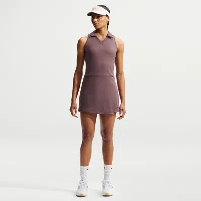 Nike Women's Golf Club Unlined Dri-fit Golf Dress In Purple