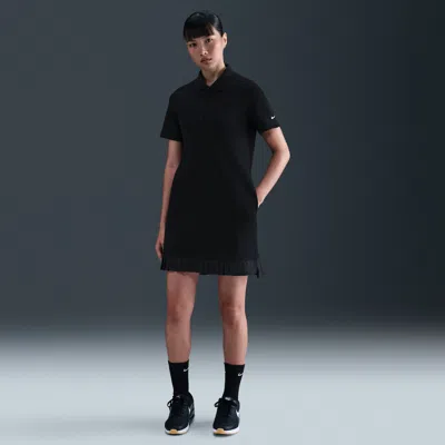 Nike Women's Golf Polo Dress In Black