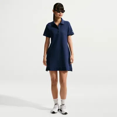 Nike Women's Golf Polo Dress In Blue