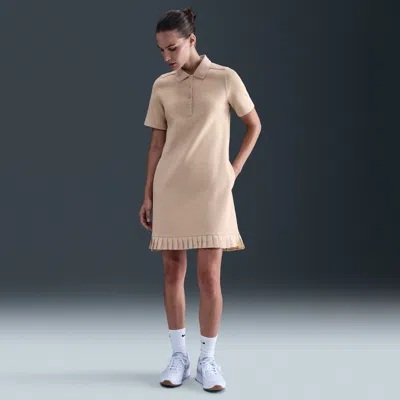 Nike Women's Golf Polo Dress In Brown