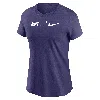 Nike Women's Golf T-shirt In Purple
