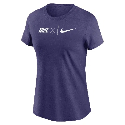Nike Women's Golf T-shirt In Purple