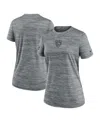 Nike Women's Gray Chicago Bears Sideline Velocity Performance T-shirt
