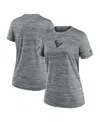 Nike Women's Gray Houston Texans Sideline Velocity Performance T-shirt