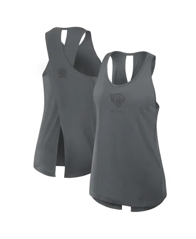 Nike Jacksonville Jaguars Established  Women's Dri-fit Nfl Tank Top In Gray