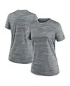 Nike Buffalo Bills Sideline Team Issue Velocity  Women's Dri-fit Nfl T-shirt In Gray
