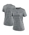 Nike Women's Gray Minnesota Vikings Sideline Velocity Performance T-shirt In Gray