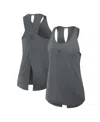 Nike Gray Philadelphia Eagles Glory Crisscross Performance Tank Top