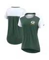 Nike Green Green Bay Packers Performance Fashion T-shirt In Green