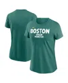 Nike Women's Green Boston Red Sox 2025 City Connect Wordmark T-shirt