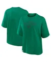Nike Green Bay Packers Arch Boxy  Women's Nfl T-shirt In Green