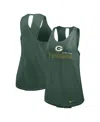 Nike Women's Green Green Bay Packers Plus Size Performance Tank Top In Green