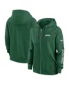 Nike Women's Green New York Jets Phoenix Hoodie Full-zip Sweatshirt In Green