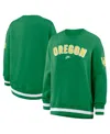 Nike Women's Green Oregon Ducks Oversized Legacy Phoenix Sweatshirt In Green