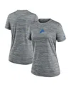Nike Buffalo Bills Sideline Team Issue Velocity  Women's Dri-fit Nfl T-shirt In Gray