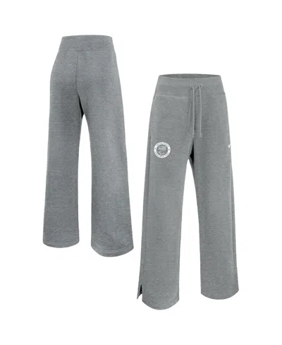 Nike Women's Heather Gray U.s. Paralympics Phoenix Fleece Sweatpants