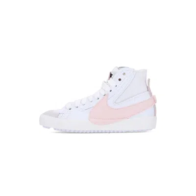 Nike Women's High Shoe W Blazer Mid 77 Jumbo White/atmosphere/pink Oxford/sail